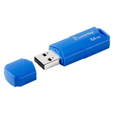 USB 2.0 накопитель SmartBuy 64GB CLUE, синий (SB64GBCLU-BU)