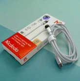 Кабель McDodo CA-6942 USB-C - Lightning, 36W, белый, 1,2м