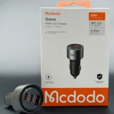 АЗУ McDodo CC-3110 2USB-C + 1USB-A, 90W, Gana, черный