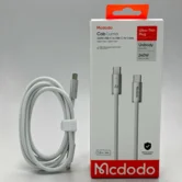Кабель McDodo CA-7082 USB-C - USB-C, белый, 240W, 1,2м