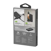 Внешний АКБ 5000 mAh Breaking Slim, 20W, MagSafe, LED, черный, 27113