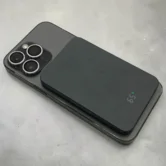 Внешний АКБ 5000 mAh Breaking Slim, 20W, MagSafe, LED, черный, 27113