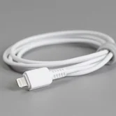 Кабель Breaking Classic, USB-C - Lightning, 27W, 3.0A, 1м, белый, 20150