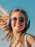 Накладные наушники Deppa Stereo Life, BT 5.4, 350mAh, серый космос, 44304