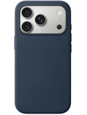 Чехол iPhone 17 Pro Silicone Case без лого (синий)