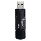 USB 3.0/3.1 накопитель SmartBuy 64GB CLUE, чёрный (SB64GBCLU-K3)