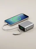 Внешний аккумулятор Deppa NRG Turbo 10000 mAh, 35Вт, серый, 33719