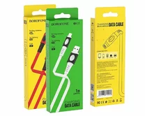 Кабель Borofone BX35 Lightning - USB-A белый, 1м