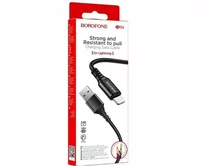 Кабель Borofone BX54 Lightning - USB-A черный, 1м