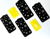 Защитное стекло GSM iPhone 13 Pro Max/14 Plus черное