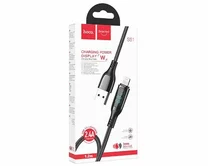 Кабель Hoco S51 Lightning - USB-A черный, 1,2м