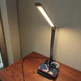 Зарядная станция + настольная лампа X-1 черная