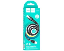 Кабель Hoco U110 Lightning - USB-A черный, 1,2м