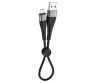 Кабель Borofone BX32 microUSB - USB-A черный, 0,25м