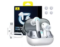 Беспроводные наушники Baseus AeQur G10 Stellar белые