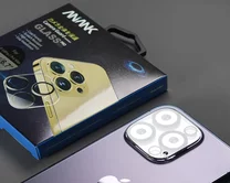 Защитное стекло ANANK на камеру iPhone 15 Pro/15 Pro Max 3D 