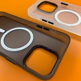 Чехол iPhone 15 KEEPHONE Magviar (белый)