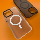 Чехол iPhone 15 Pro Max KEEPHONE Magviar (черный)