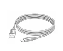 Кабель Borofone BX108 Lightning - USB-A серый, 1м