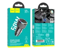 АЗУ 2USB-C Hoco NZ14B Guerrero 50W, черный