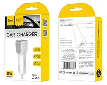 АЗУ 2USB-A Hoco Z23 2.4A, белый