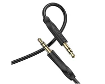 Аудиокабель Borofone BL16 AUX 3.5мм - 3.5мм, 1м, черный