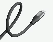 Кабель Xiaomi high-speed braided USB-C - USB-C 6A серый, 1м