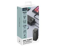 Внешний АКБ 30000 mAh Deppa NRG Turbo V4, дисплей, черный