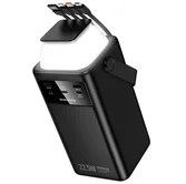 Внешний АКБ 80000 mAh Borofone BJ65B + 4 кабеля, черный