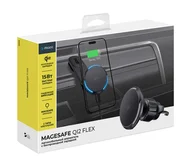 Авт. держатель Deppa MageSafe QI2 Flex, магнитный, черный, 55212