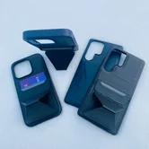 Чехол Samsung S24 Ultra KEEPHONE Leyca (синий)