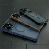 Чехол iPhone 15 Pro Max Njoyny N76 Mate Case (черный)