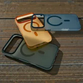 Чехол iPhone 17 Pro Max KEEPHONE Dazzle Pro (оранжевый титан)